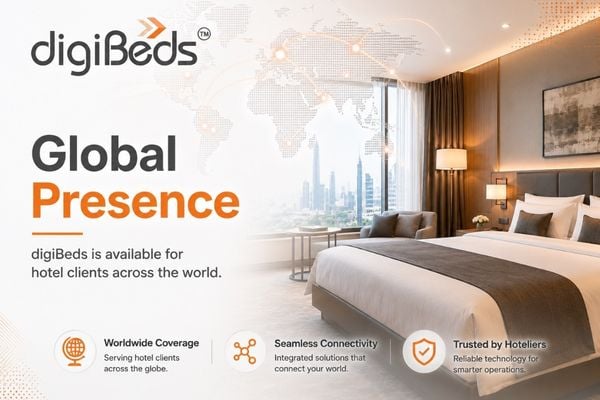 DigiBeds global presence hospitality technology