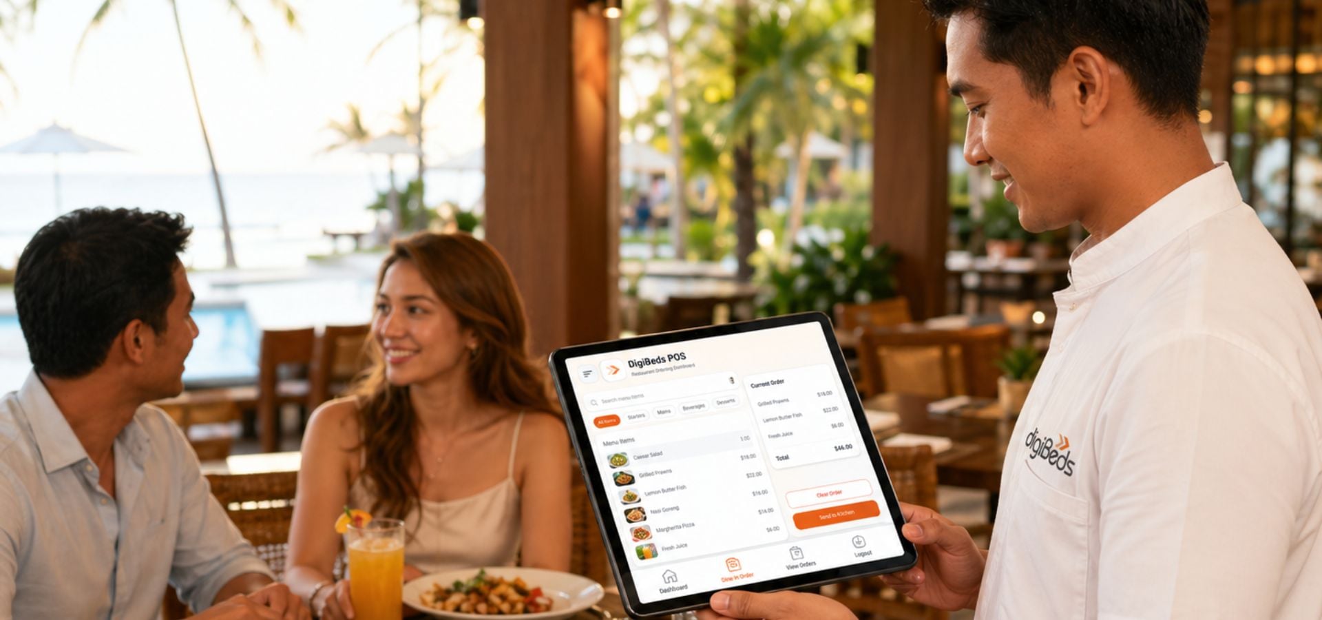 Digibeds restaurant operations